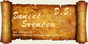 Daniel Sremčev vizit kartica